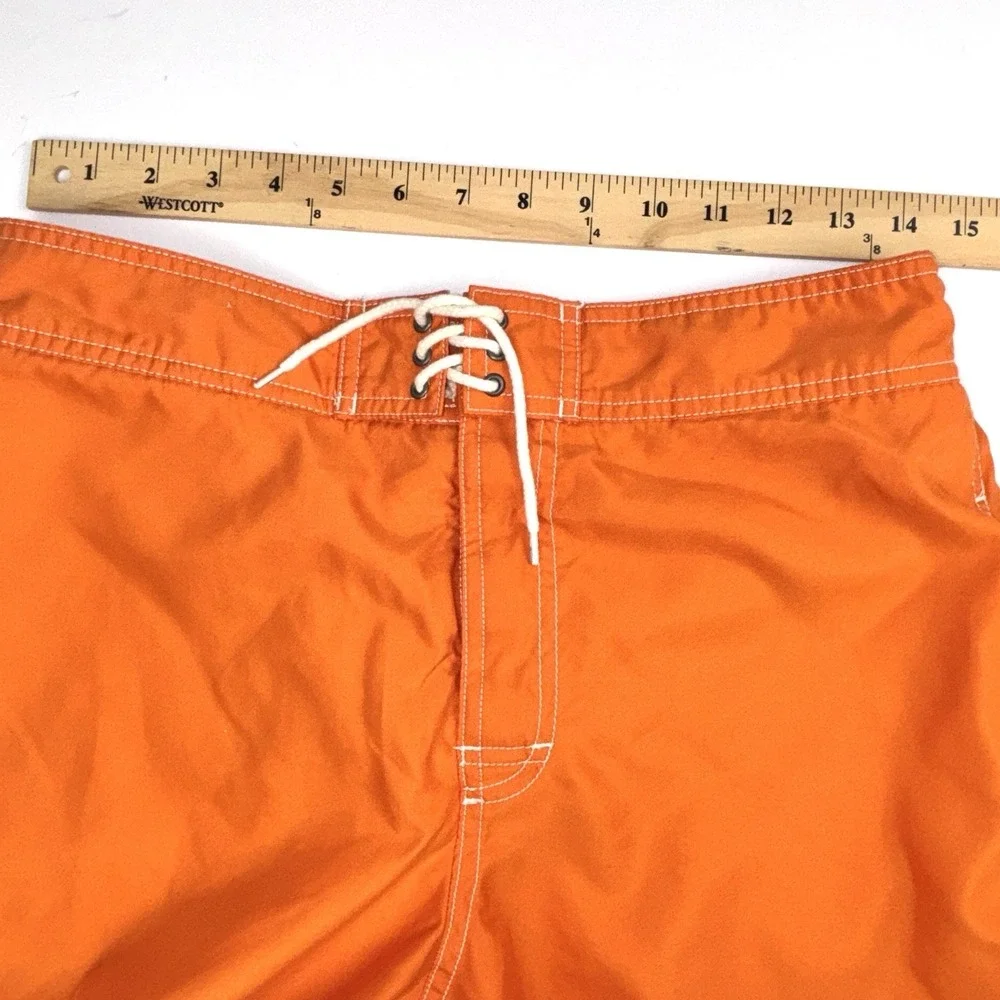 Polo Ralph Lauren Big Pony Orange Swim Trunks Board Shorts XL 18-20 Boys 28 Mens